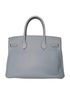 Birkin 30 in Ciel Togo Leather, &pound;11,000, Handbags, Blue, Leather, Back view